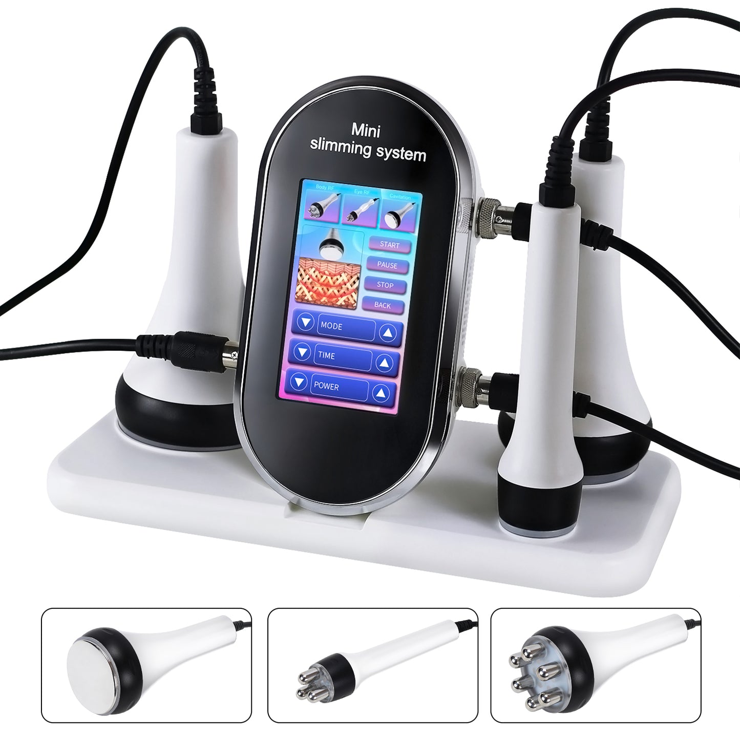 Professional 3 in 1 Lipo Cavitation Machine Portable Cavitation Slimming Device Beauty Salon Use