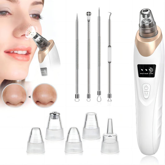 Newest Technology Blackhead Remover Vacuum Pore Cleaner for Face&Nose Blackhead Removal Kit Electric Acne Facial Extractor Tool