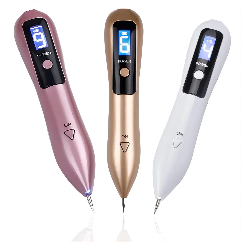 LCD Laser Plasma Pen Mole Warts Tattoo Freckle Removal Sweep Dark Spot Skin Tag Remover Facial Care Electric Beauty Device