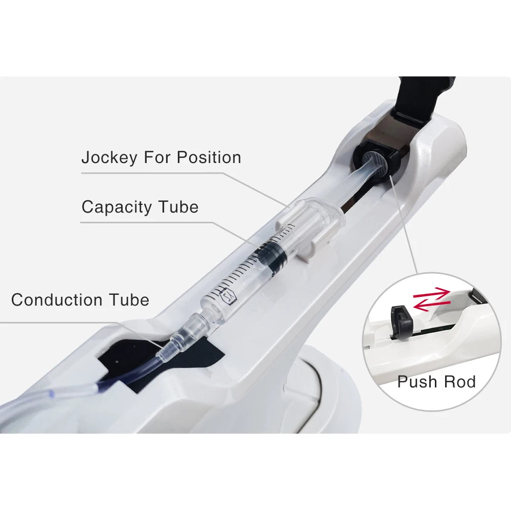 Professional RF Mesogun Injection Mesotherapy Derma Pen With Skin Rejuvenation Injection 3 in 1 Portable Smart Microneedle