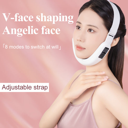 New EMS Face Lifting Machine Double Chin Remover Face Slimmer V - Face Lift Skin Tightening Device Facial Vibration Massagers