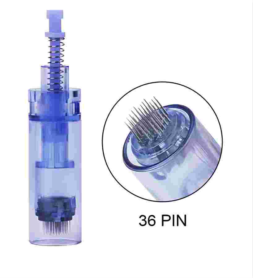 RF MTS Skincare and Beauty Tool Accessories Replaceable Cartridges Disposable Needles 9pin 36pin Nano Needles RF Head