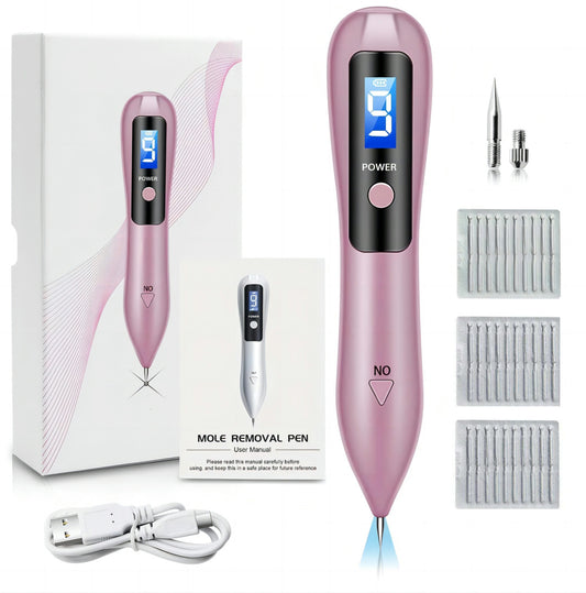 LCD Laser Plasma Pen Mole Warts Tattoo Freckle Removal Sweep Dark Spot Skin Tag Remover Facial Care Electric Beauty Device