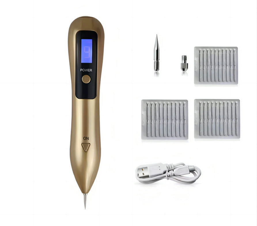 LCD Laser Plasma Pen Mole Warts Tattoo Freckle Removal Sweep Dark Spot Skin Tag Remover Facial Care Electric Beauty Device