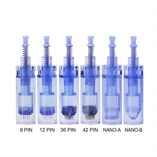 RF MTS Skincare and Beauty Tool Accessories Replaceable Cartridges Disposable Needles 9pin 36pin Nano Needles RF Head