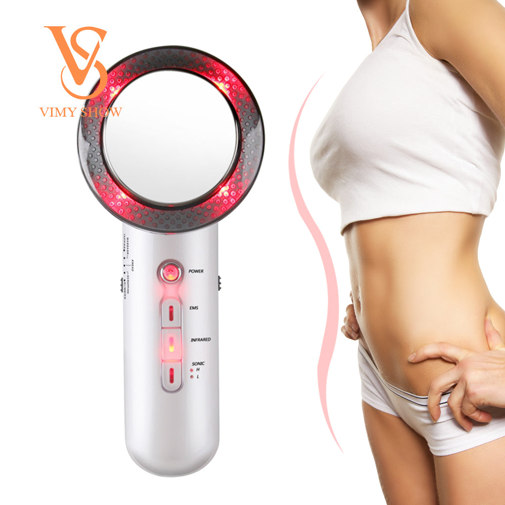 3 in 1 Facial Massager Skin Tightening Device Warm Body Massage Machine Women and Men Massager with Heat for Belly Arm and Leg