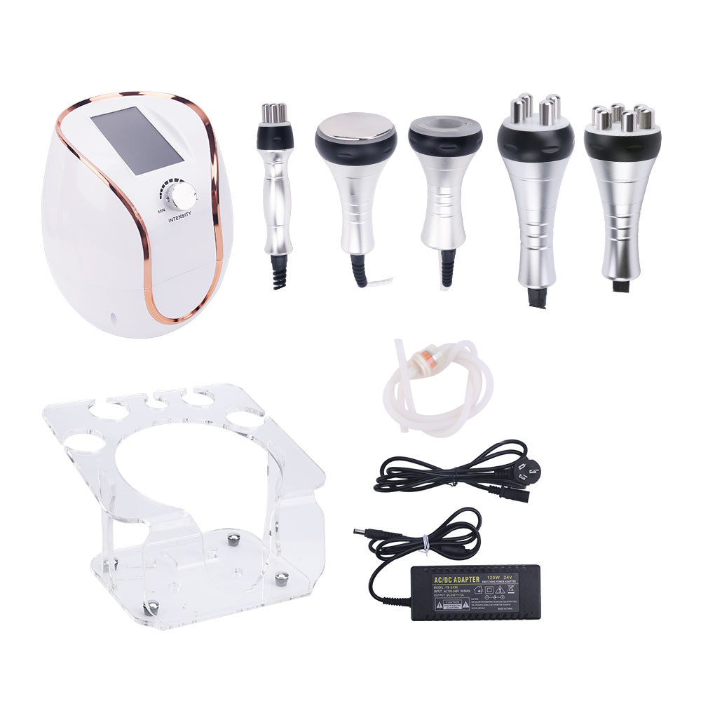 5 in 1 40k Cavitation Machine Vacuum RF Body Massager Microcurrent Equipment for Home and Beauty Salon Use